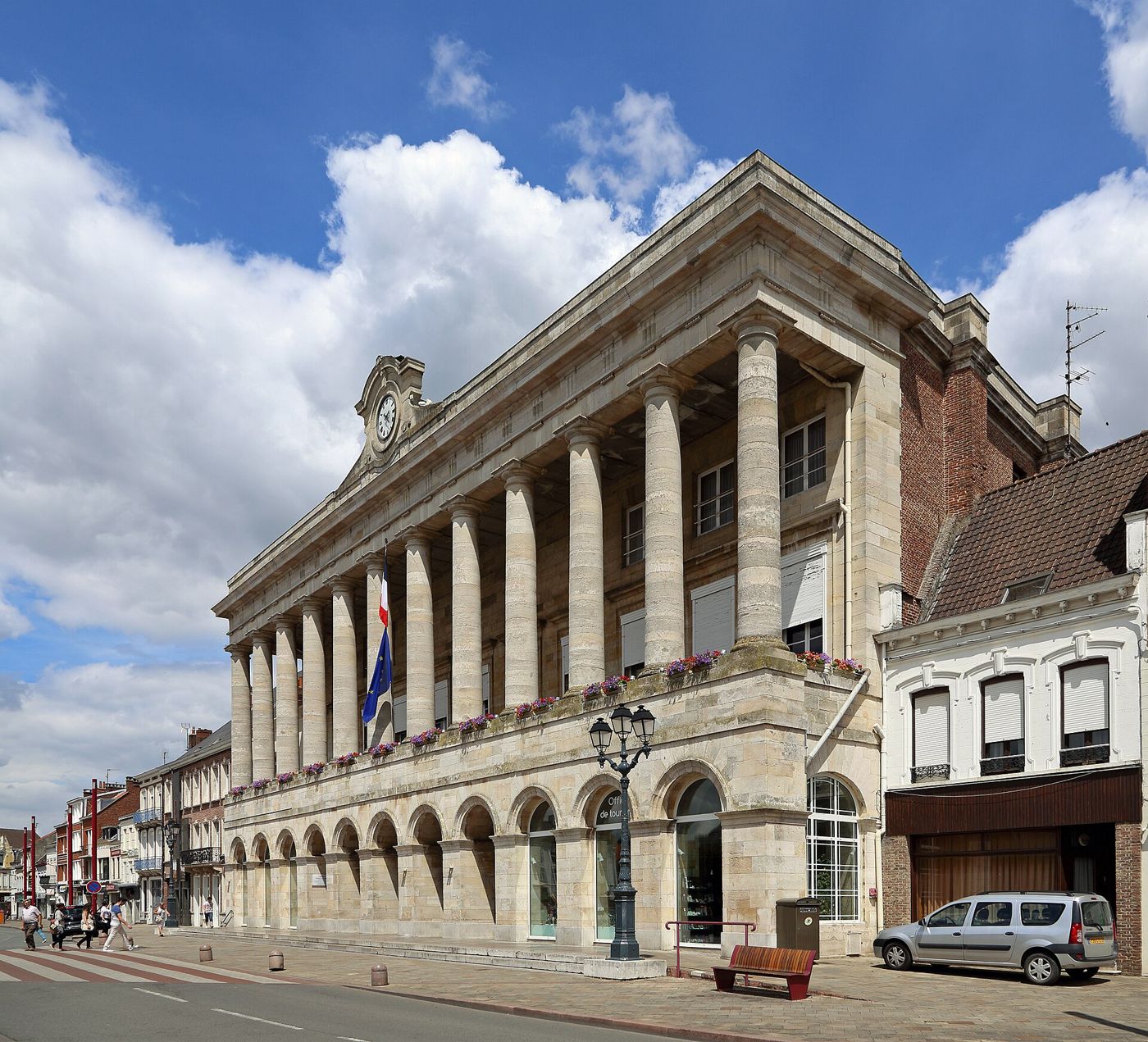 L'hôtel de ville d'Hazebrouck